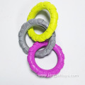 Pet Dog Toy Bite Resistant Interactive TPR Rings